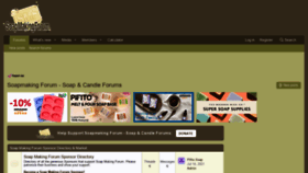 What Soapmakingforum.com website looked like in 2022 (2 years ago)