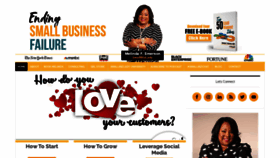 What Succeedasyourownboss.com website looked like in 2022 (3 years ago)