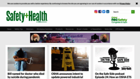 What Safetyandhealthmagazine.com website looked like in 2022 (2 years ago)