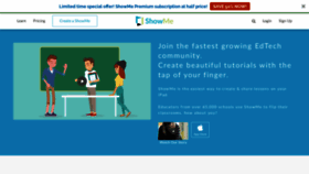 What Showme.com website looked like in 2022 (2 years ago)