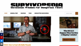 What Survivopedia.com website looked like in 2022 (2 years ago)