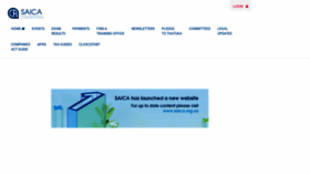 What Saica.co.za website looked like in 2022 (2 years ago)