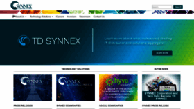 What Synnexcorp.com website looked like in 2022 (2 years ago)