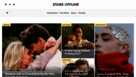 What Starsoffline.com website looked like in 2022 (2 years ago)