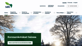 What Salo.fi website looked like in 2022 (2 years ago)