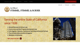 What Stimmel-law.com website looked like in 2022 (2 years ago)