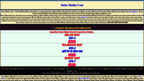 What Sattamatka.cool website looked like in 2022 (3 years ago)
