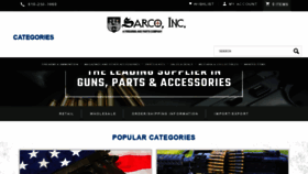 What Sarcoinc.com website looked like in 2022 (2 years ago)