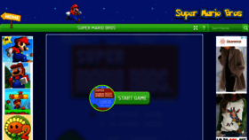 What Supermariobros.io website looked like in 2022 (3 years ago)