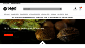 What Seedsupreme.com website looked like in 2022 (2 years ago)