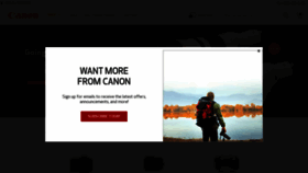 What Shop.usa.canon.com website looked like in 2022 (2 years ago)