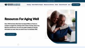 What Seniorsbluebook.com website looked like in 2022 (2 years ago)