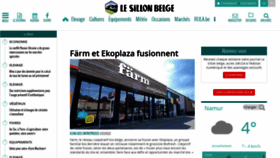 What Sillonbelge.be website looked like in 2022 (2 years ago)