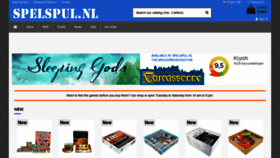 What Spelspul.nl website looked like in 2022 (2 years ago)