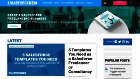 What Salesforceben.com website looked like in 2022 (2 years ago)