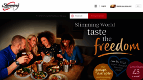 What Slimmingworld.co.uk website looked like in 2022 (2 years ago)