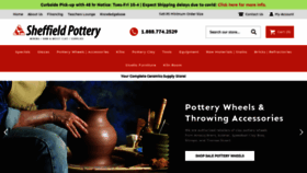 What Sheffield-pottery.com website looked like in 2022 (2 years ago)