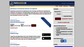 What Spritmonitor.de website looked like in 2022 (2 years ago)