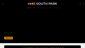 What Southpark.de website looked like in 2022 (2 years ago)