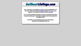 What Sailboatlistings.com website looked like in 2022 (2 years ago)