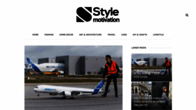 What Stylemotivation.com website looked like in 2022 (2 years ago)