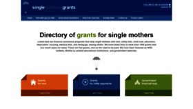 What Singlemothersgrants.org website looked like in 2022 (2 years ago)