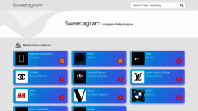 What Sweetagram.com website looked like in 2022 (2 years ago)