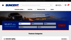 What Suncentauto.com website looked like in 2022 (2 years ago)