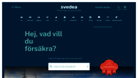 What Svedea.se website looked like in 2022 (2 years ago)