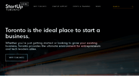 What Startupheretoronto.com website looked like in 2022 (2 years ago)