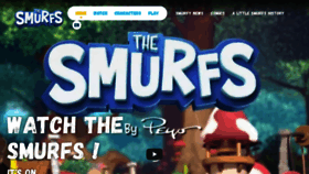 What Smurf.com website looked like in 2022 (2 years ago)