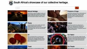 What Southafrica.co.za website looked like in 2022 (2 years ago)