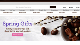 What Simplychocolate.com website looked like in 2022 (2 years ago)