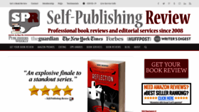 What Selfpublishingreview.com website looked like in 2022 (2 years ago)