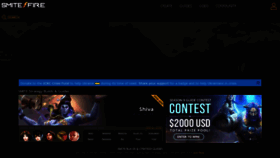 What Smitefire.com website looked like in 2022 (2 years ago)