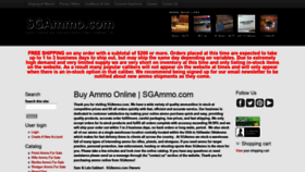 What Sgammo.com website looked like in 2022 (2 years ago)