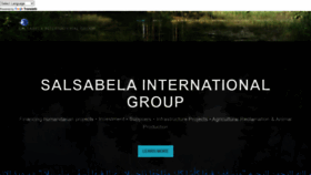 What Salsabelagroup.net website looked like in 2022 (2 years ago)