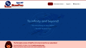 What Sigsiu.net website looked like in 2022 (2 years ago)