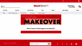 What Sallybeauty.ca website looked like in 2022 (3 years ago)