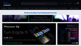 What Soundpro.com website looked like in 2022 (2 years ago)