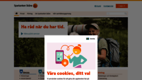 What Sparbankenskane.se website looked like in 2022 (2 years ago)