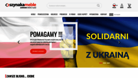 What Szynaka.pl website looked like in 2022 (2 years ago)