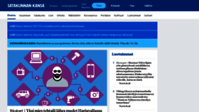What Satakunnankansa.fi website looked like in 2022 (2 years ago)