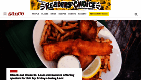 What Saucemagazine.com website looked like in 2022 (2 years ago)