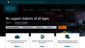 What Sdmiramar.edu website looked like in 2022 (2 years ago)