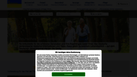What Seniorenportal.de website looked like in 2022 (2 years ago)