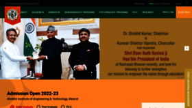 What Shobhituniversity.ac.in website looked like in 2022 (2 years ago)