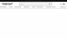 What Slumberland.com website looked like in 2022 (2 years ago)