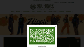 What Soul-flower.com website looked like in 2022 (2 years ago)
