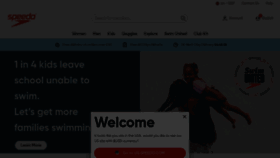 What Speedo.com website looked like in 2022 (2 years ago)